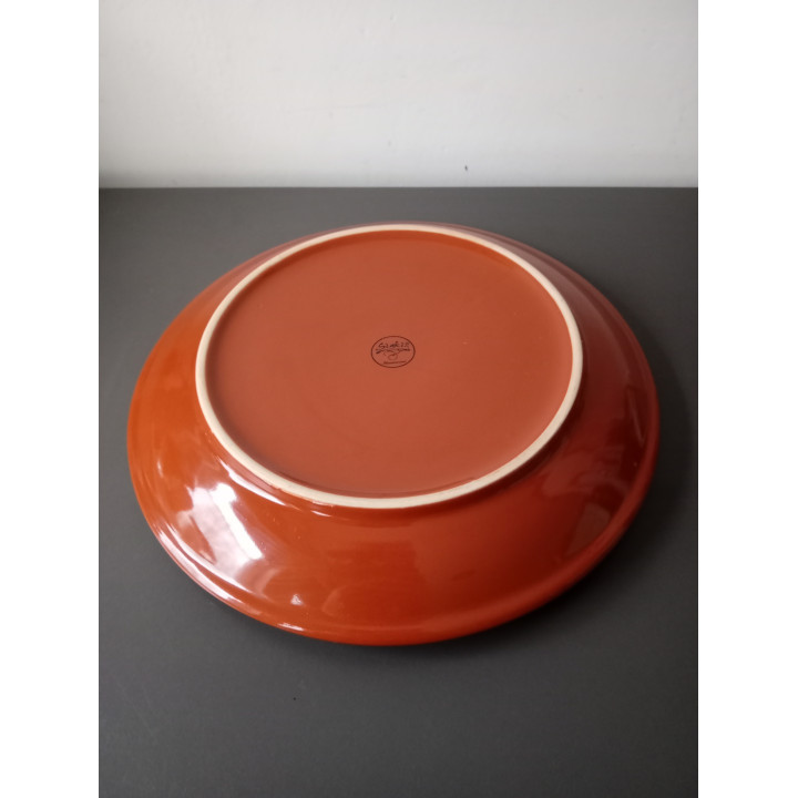 SiaKia tapas serveerschaal met 2 schaaltjes blauw oranje