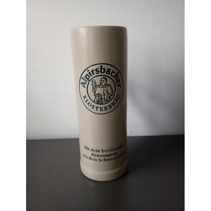Alpirsbacher Klosterbräu bierpul keramiek 0,3L beige