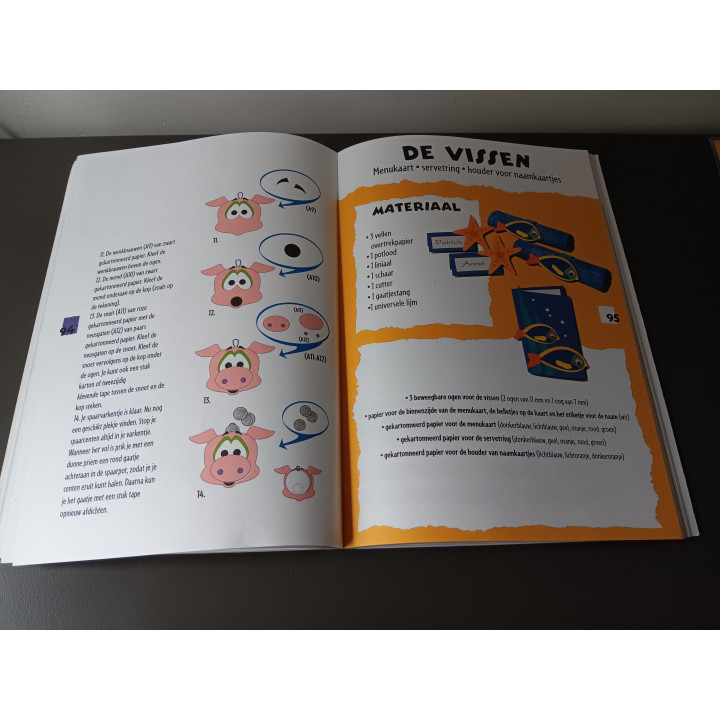 Knutselboek - Leuk en Eenvoudig (25 Creatieve Knutselwerkjes)