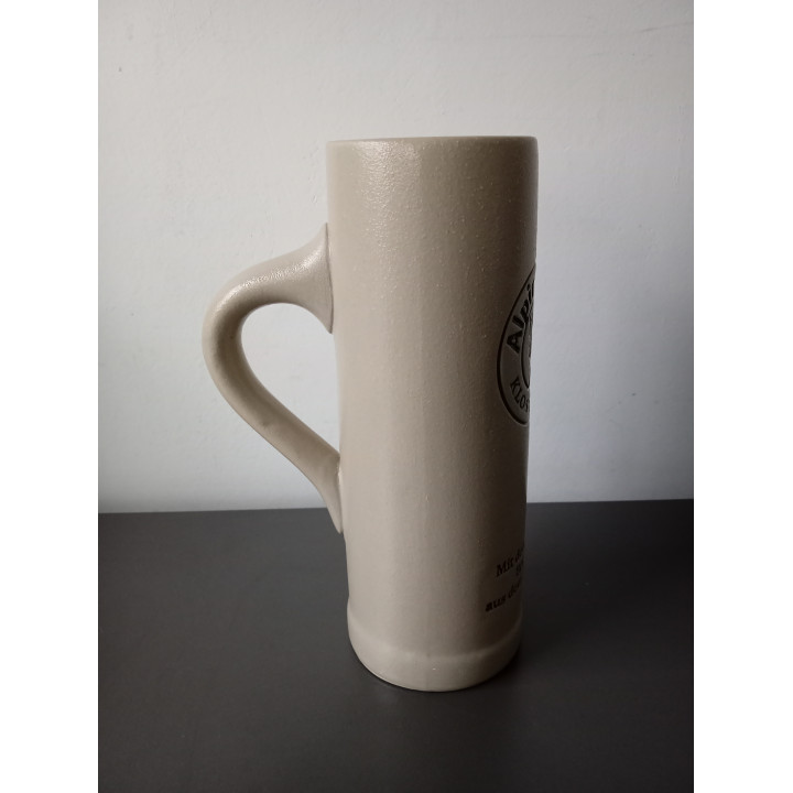 Alpirsbacher Klosterbräu bierpul keramiek 0,3L beige