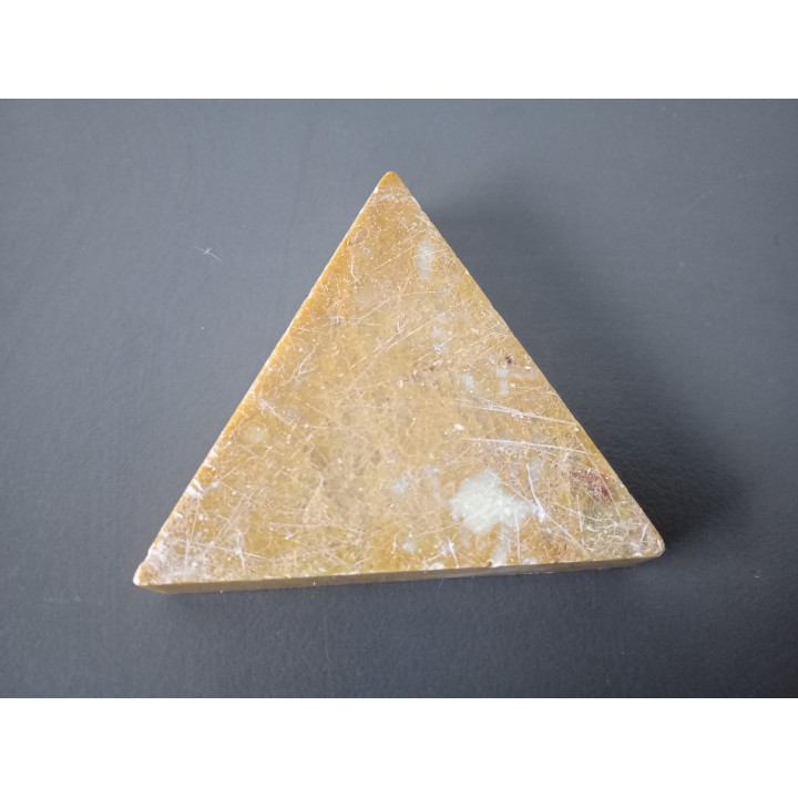 Driehoekige marmeren wierookhouder