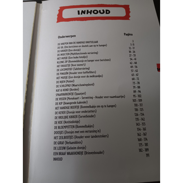Knutselboek Leuk en Eenvoudig