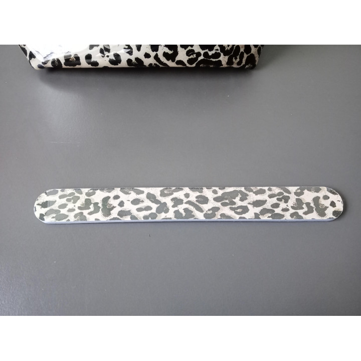 Leopard toilettas set met accessoires