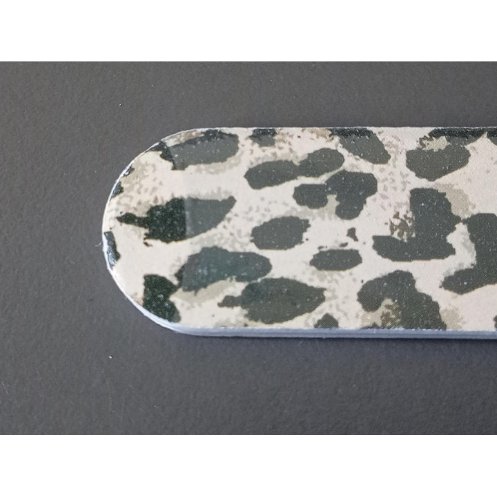 Leopard toilettas set met accessoires