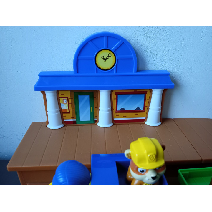 Paw Patrol treinbaan set met rails, trein en accessoires