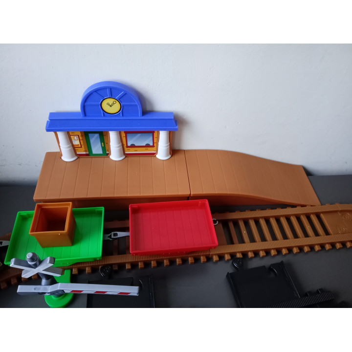 Paw Patrol treinbaan set met rails, trein en accessoires