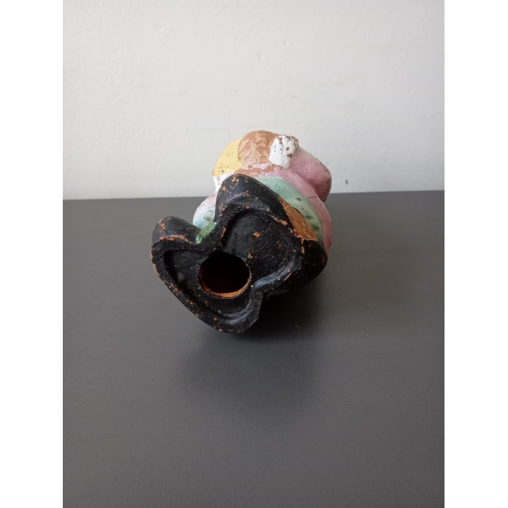 Vintage kabouter beeldje met boek