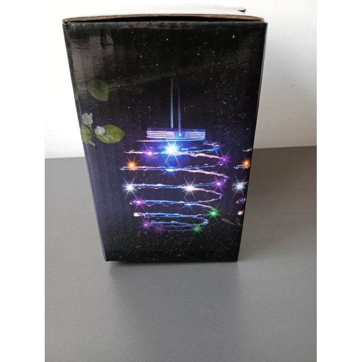 Solar spiraal verlichting set van 3 multicolor LED