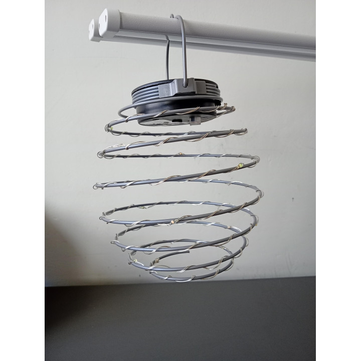 Solar spiraal verlichting set van 3 multicolor LED