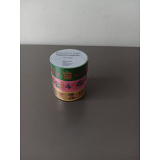 Decoratieve washi tape set 3 rollen