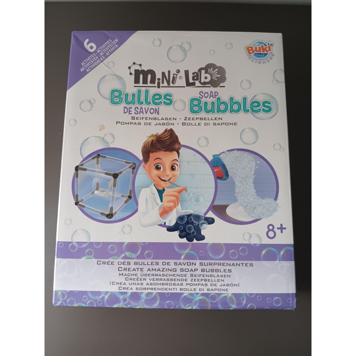 Buki Mini Lab Soap Bubbles experimentenset