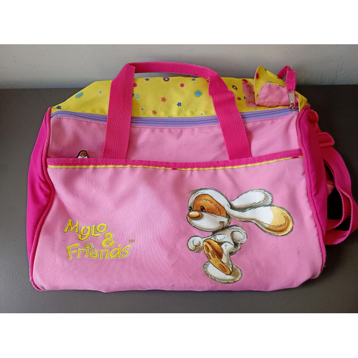 Mylo & Friends sporttas roze met schouderband