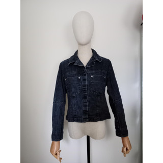 Donkerblauw spijkerjasje JQ Active maat S