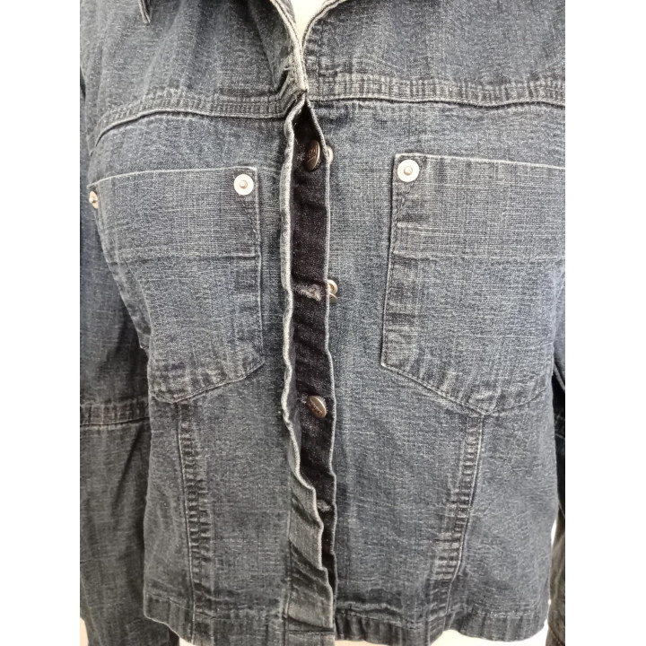 Donkerblauw spijkerjasje JQ Active maat S