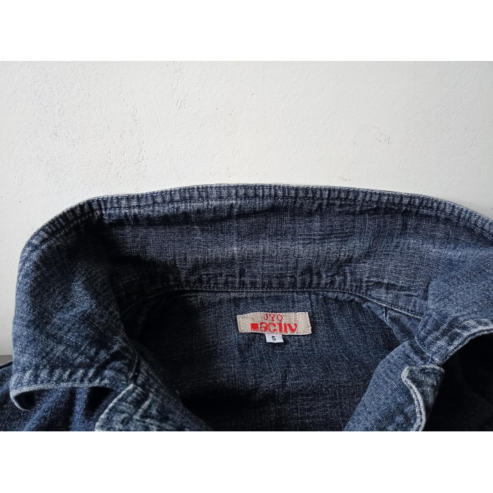 Donkerblauw spijkerjasje JQ Active maat S