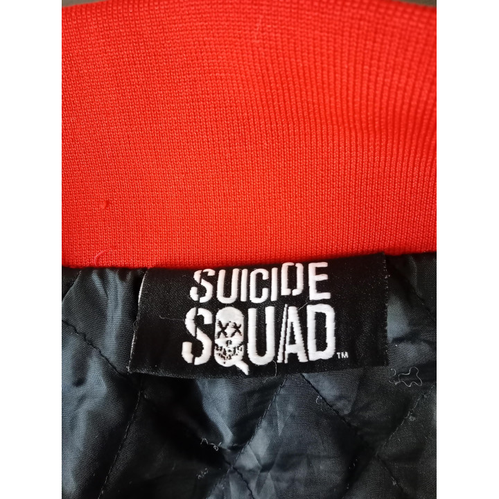 Suicide Squad Harley Quinn bomberjack rood blauw maat M