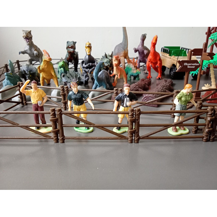 Mega Dinosaur Park speelset met dinosaurussen en accessoires
