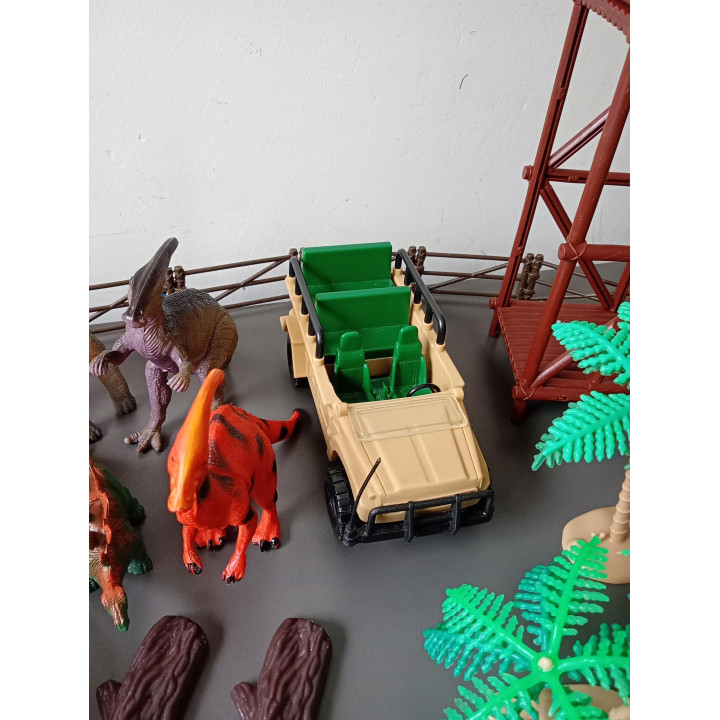 Mega Dinosaur Park speelset met dinosaurussen en accessoires