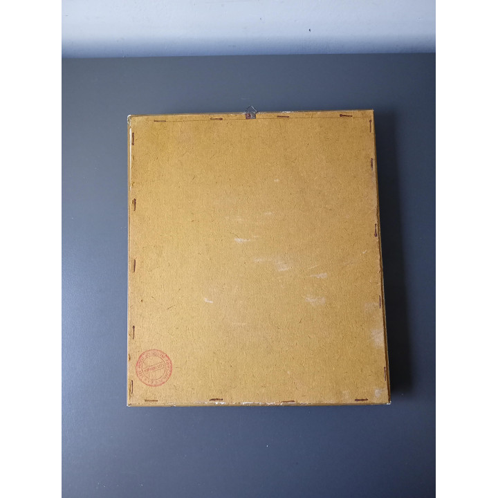 Ingelijste print De Aardappeleters klassiek tafereel