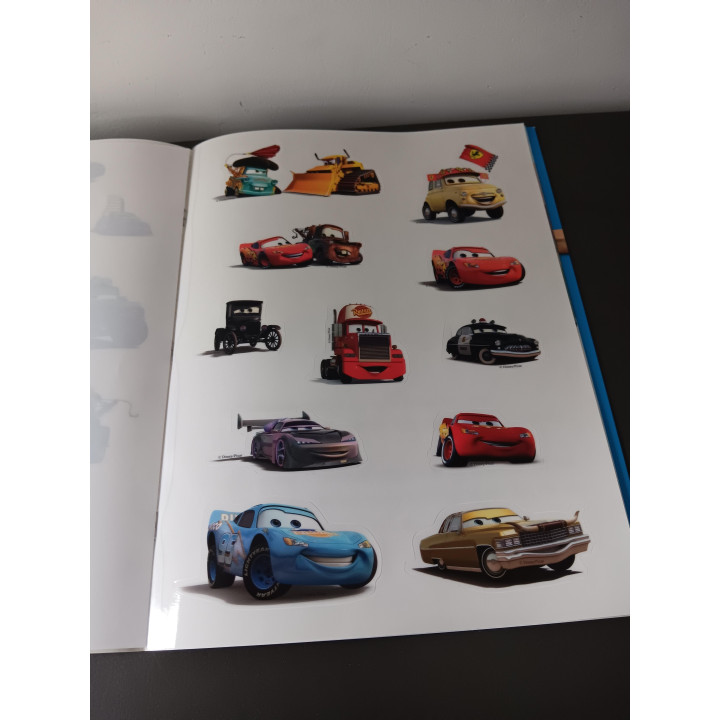 Disney Cars - Verhaalboek met Uitvouwdecor & Electro-Stickers (Compleet)