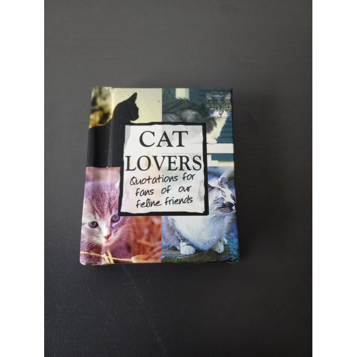 Cat Lovers mini boekje met katten quotes
