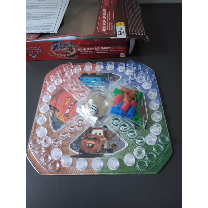 Disney Cars - Mini Pop Up Game (Compleet, 4+ spelers)