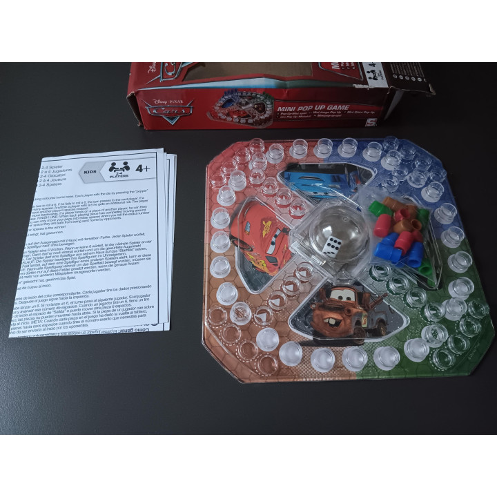 Disney Cars Mini Pop Up Game bordspel