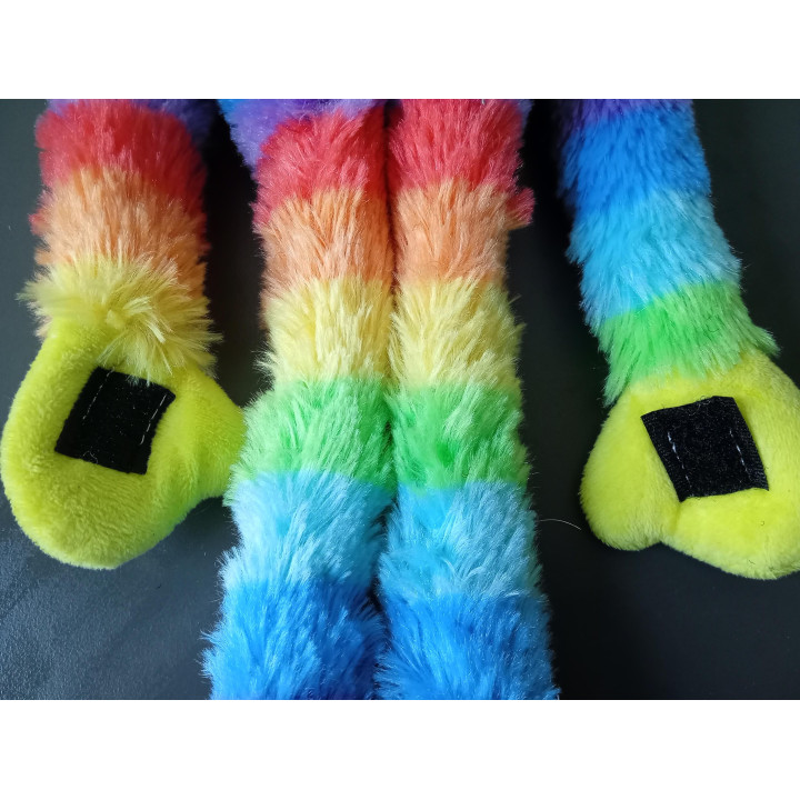 Huggy Wuggy Knuffel Regenboog 42 cm Poppy Playtime