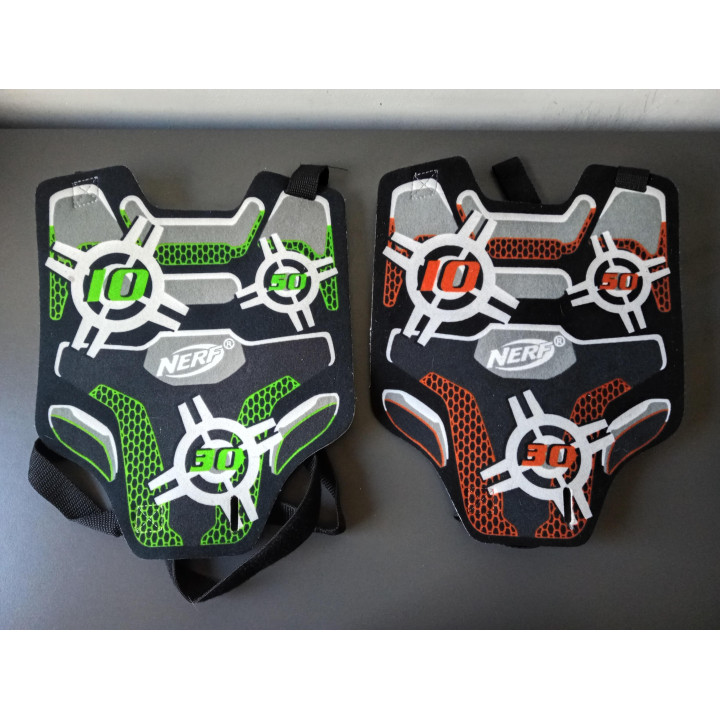 Nerf target vest set 2 stuks