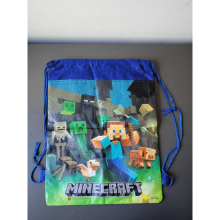 Minecraft gymtas met trekkoord