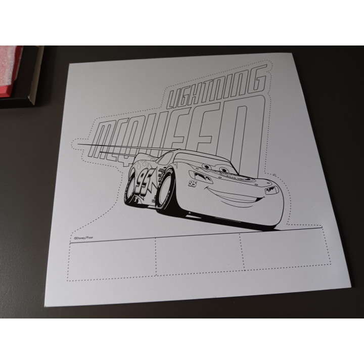 Disney Cars Cruz Ramirez prikblok met prikker