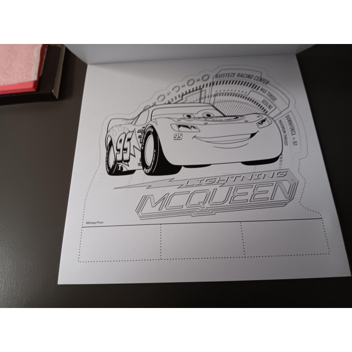 Disney Cars prikblok Cruz Ramirez | 21x21 cm | Angelique’s Kringloop