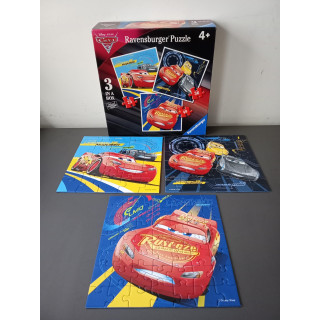 Ravensburger Cars 3 puzzel set 3 in 1 (25 36 49 stukjes)