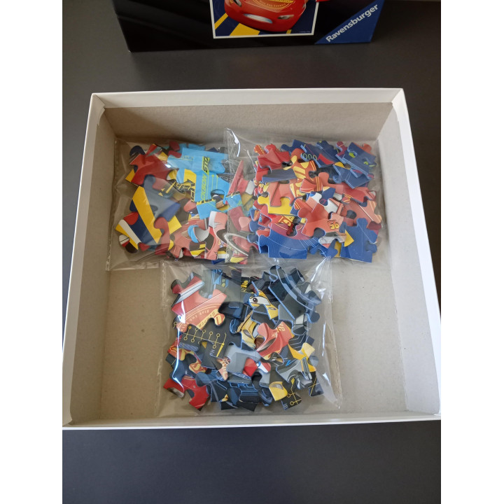 Ravensburger Cars 3 puzzel set 3 in 1 (25 36 49 stukjes)