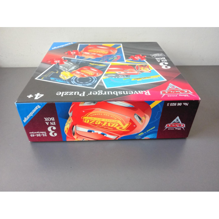 Ravensburger Cars 3 puzzel set 3 in 1 (25 36 49 stukjes)