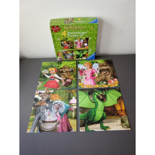 Ravensburger Sprookjesboom puzzel set 4 in 1