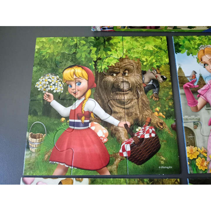 Ravensburger Sprookjesboom puzzel set 4 in 1