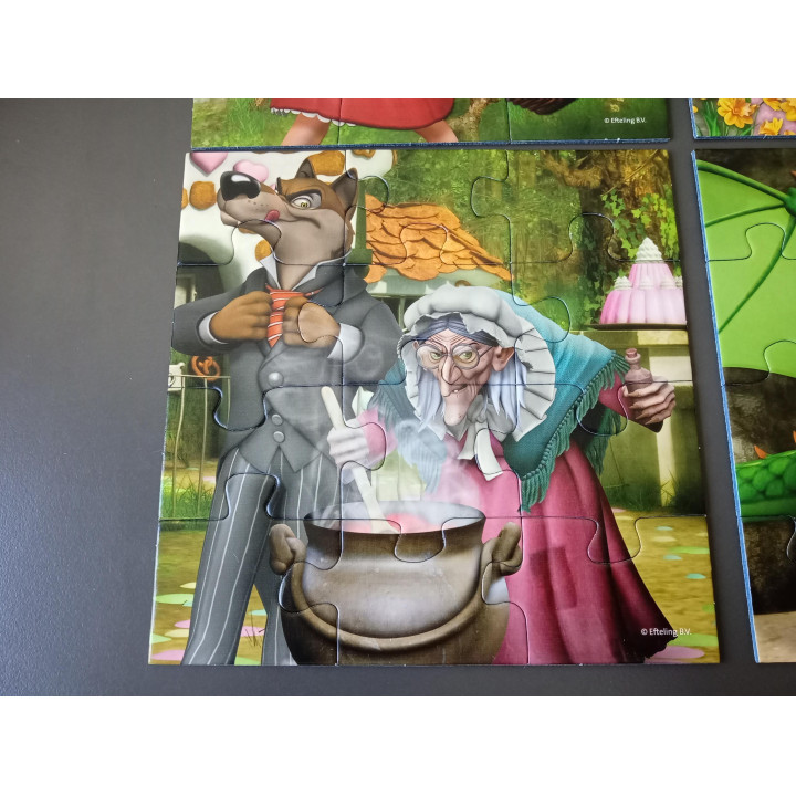Ravensburger Sprookjesboom puzzel set 4 in 1