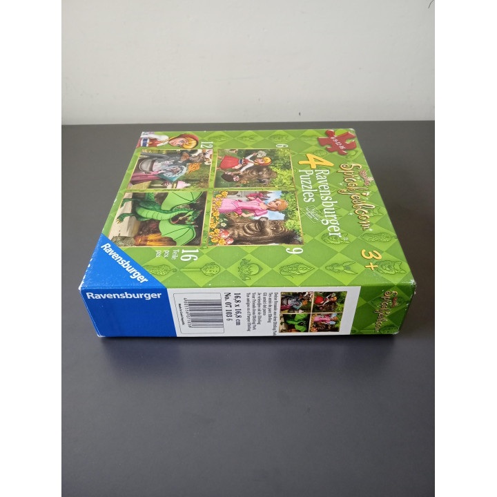 Ravensburger Sprookjesboom puzzel set 4 in 1