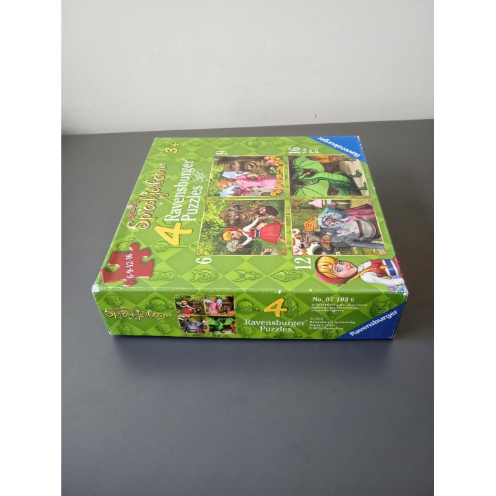Ravensburger Sprookjesboom puzzel set 4 in 1