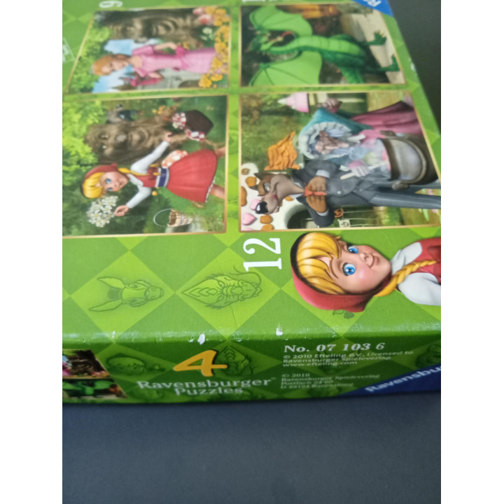 Ravensburger Sprookjesboom puzzel set 4 in 1