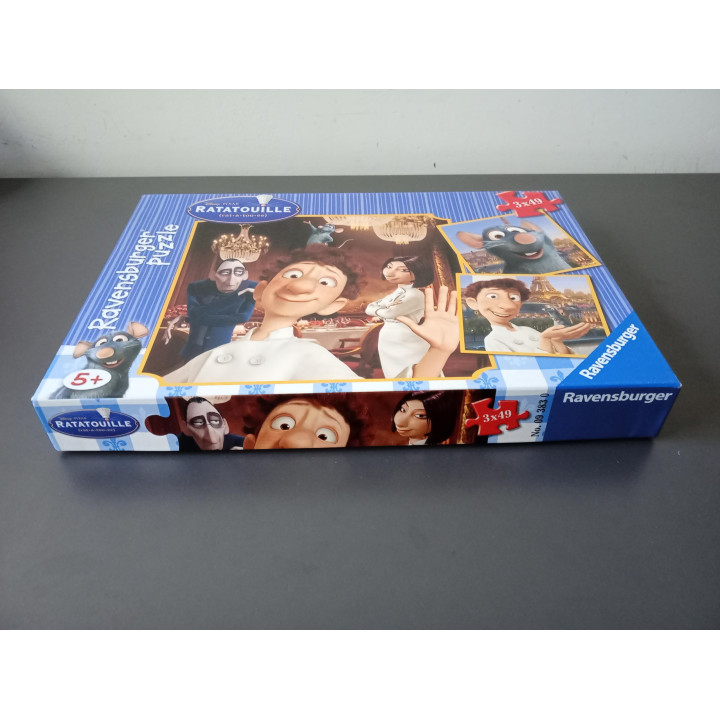 Ravensburger Ratatouille puzzel 3x49 stukjes