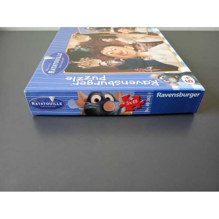 Ravensburger Ratatouille puzzel 3x49 stukjes