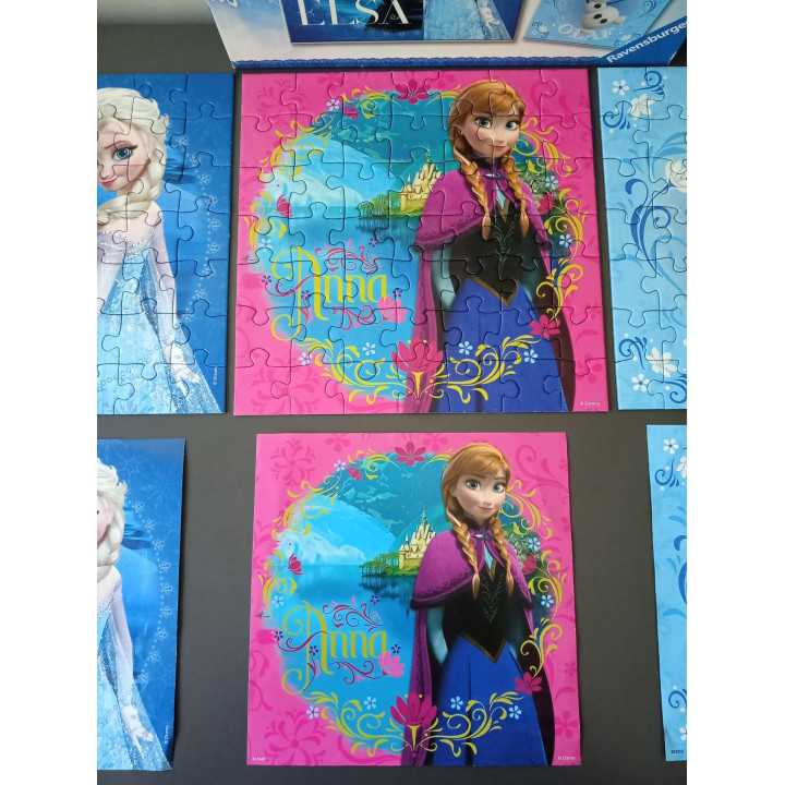 Ravensburger Frozen puzzel 3x49 stukjes Elsa Anna Olaf