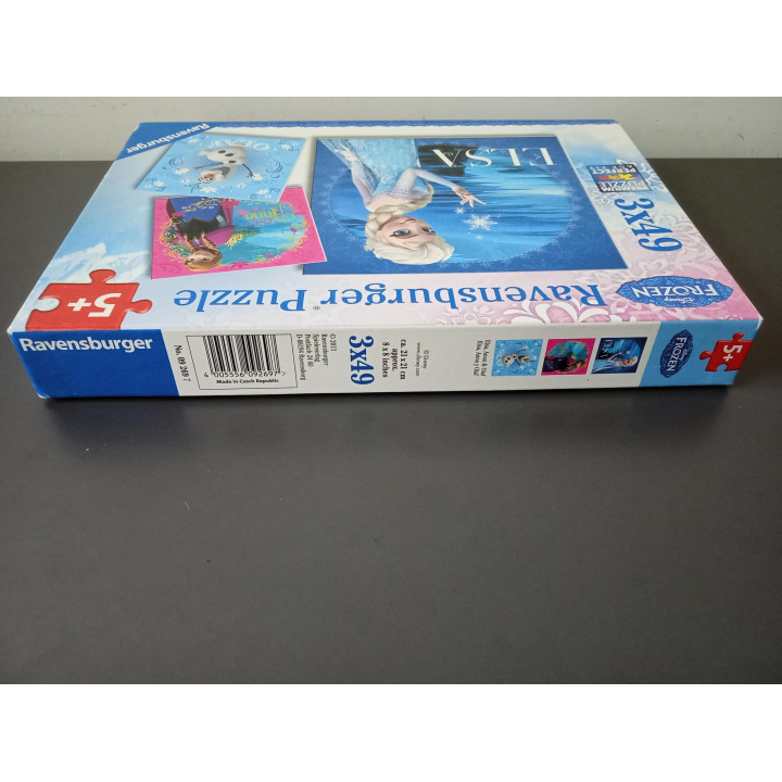 Ravensburger Frozen puzzel 3x49 stukjes Elsa Anna Olaf