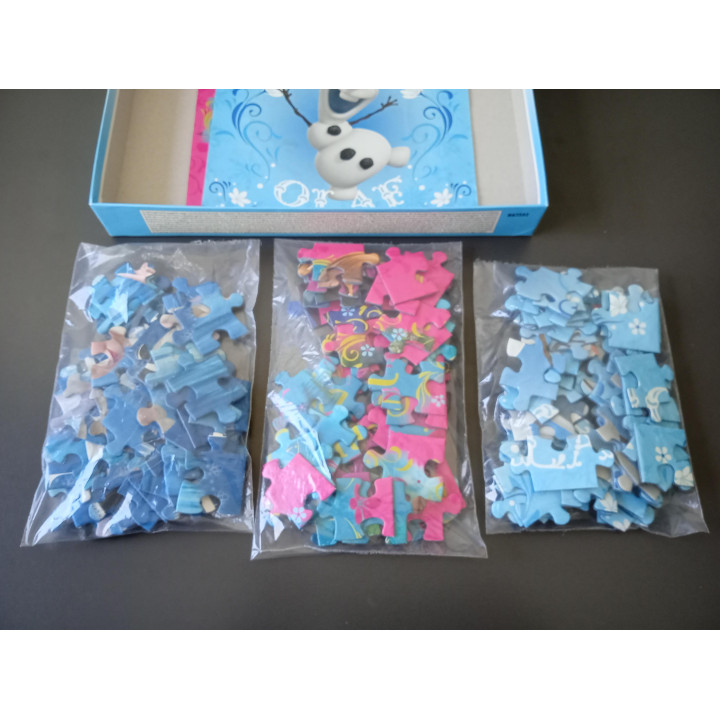 Ravensburger Frozen puzzel 3x49 stukjes Elsa Anna Olaf