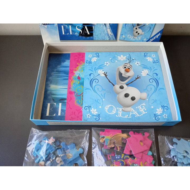 Ravensburger Frozen puzzel 3x49 stukjes Elsa Anna Olaf