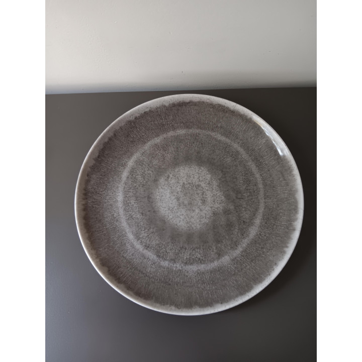 Groot serveerbord schaal grijs 27,5 cm Excellent Houseware