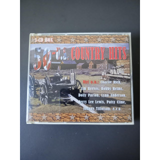 50 U.S. Country Hits 3-CD Box diverse artiesten