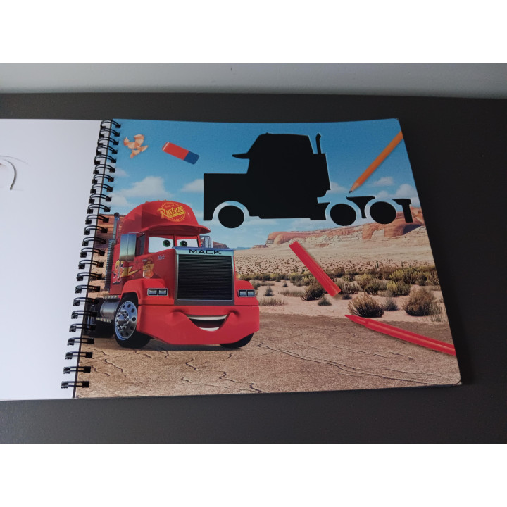 Disney Cars sjabloonboek teken kleurboek | Angelique’s Kringloop